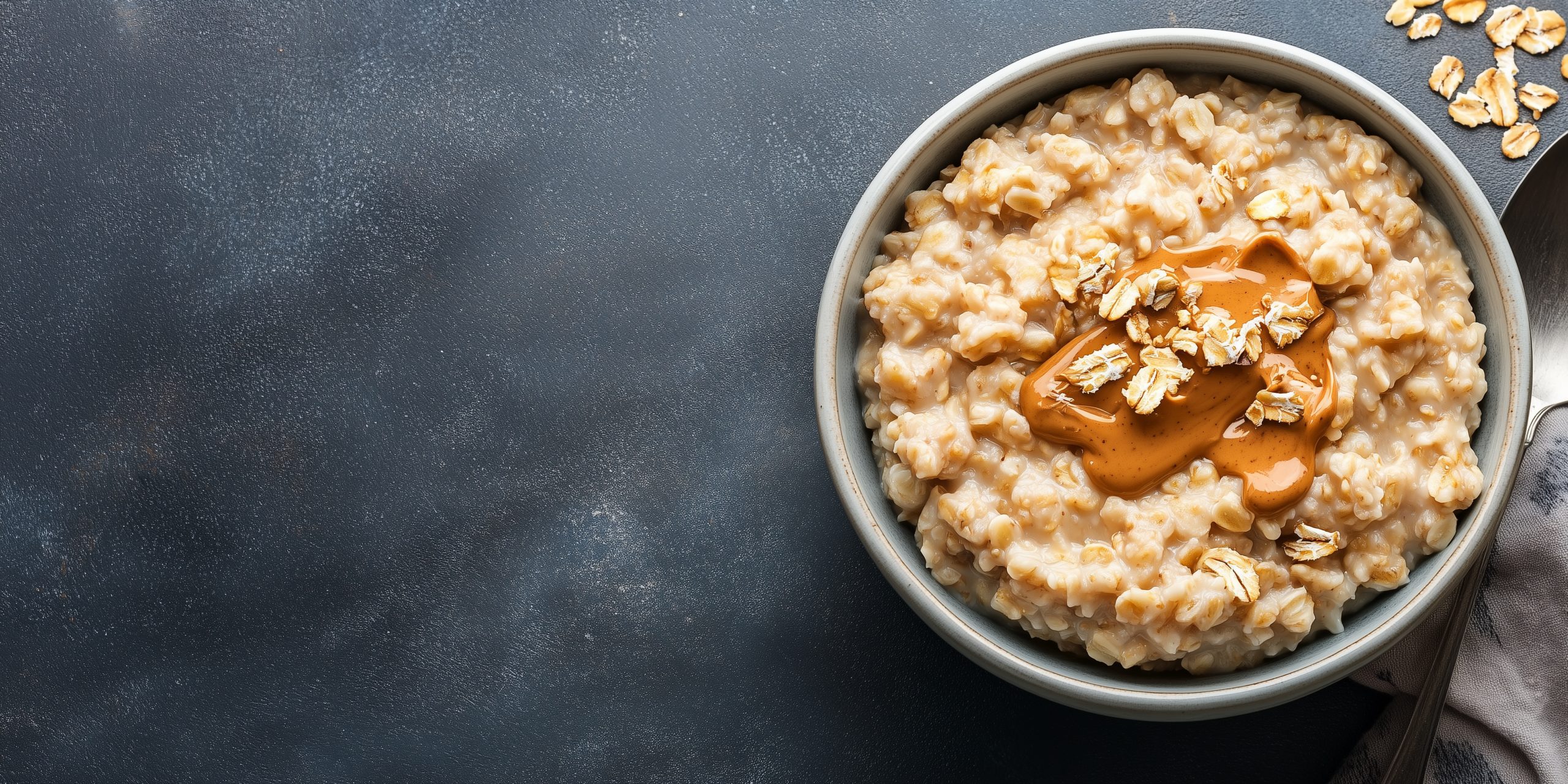 gain muscle meal plan oatmeal with peanut butter